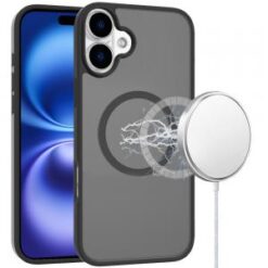 iPhone 17 [Magnetic Circle] Smooth Safe Matte Feel Hybrid Case (Multi-Color)