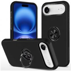 iPhone 17 Air CHIEF Oil Painted Magnetic Ring Stand Hybrid Case Cover (Multi-Color)
