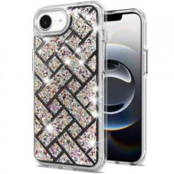 iPhone 16E (E edition) / SE4 (2025) Bling Hybrid Case Cover - A