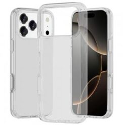 iPhone 17 Pro Sturdy Ultra Thick 3mm Transparent Hybrid Case Cover (Multi-Color)