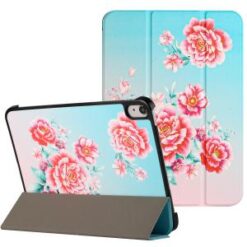 For Apple iPad Air 13 (M3) 2025 / Air 13inch 2024 Trifold Magnetic Closure PU Leather Case Cover - B