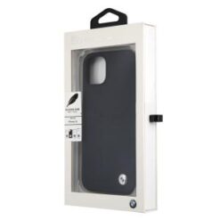 iPhone 13 - BMW HC SILICONE METAL LOGO - Navy (BMW#142)
