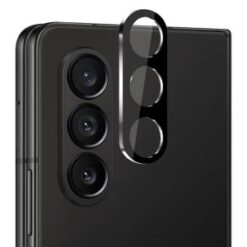 Samsung Z Fold 6 Camera Lens Colored Edge Tempered(2.5D) - Black