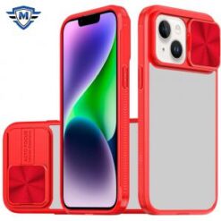 iPhone 14/13 METKASE Fusion Transparent Clear Hybrid Case Cover in Premium Slide-Out Package - R