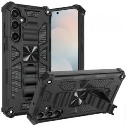 Samsung s26 Plus Machine Design Hybrid with Kickstand - Black