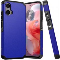 Motorola Moto G Power 5g 2024 (Original Series) Tough Strong Shockproof Hybrid - Classic Blue