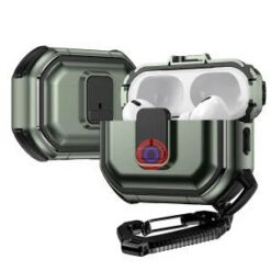 AirPods 4 Switch Button Hybrid with Belt Loop - Midnight Green