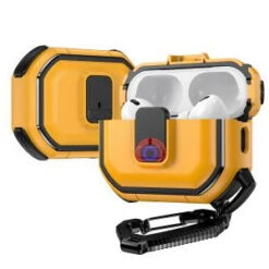 AirPods Pro 3 2025 (3rd Version) Switch Button Hybrid with Belt Loop - Yellow