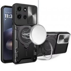 Motorola Moto G 5G 2025 / 2026 / G Play 2026 Magnetic Ring Stand Classic Design FULL Camera Prot