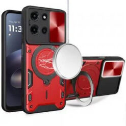 Motorola Moto G 5G 2025 / 2026 / G Play 2026 Magnetic Ring Stand Classic Design FULL Camera Prot
