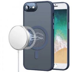iPhone 17E / 16E / SE4 Complete Protection HQ Hybrid with Metal Tempered Camera Glass - Blue