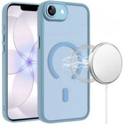 iPhone 17E / 16E / SE4 Matte Frosted Magnetic Hybrid Case with Covered Camera Protection - Light