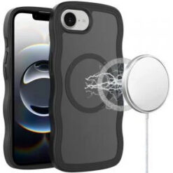 iPhone 17E / 16E / SE4 Grip Hand Magnetic Ring HQ Hybrid - Black