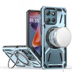 Moto G 5G 2025/2026 - G Play 2026 - Loop Hybrid with [Magnetic Ring Circle] 360 degrees Rotation