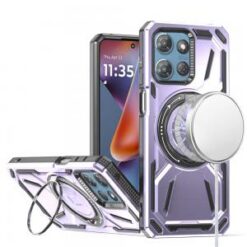 Moto G 5G 2025/2026 - G Play 2026 - Loop Hybrid with [Magnetic Ring Circle] 360 degrees Rotation