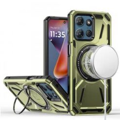 Moto G 5G 2025/2026 - G Play 2026 - Loop Hybrid with [Magnetic Ring Circle] 360 degrees Rotation