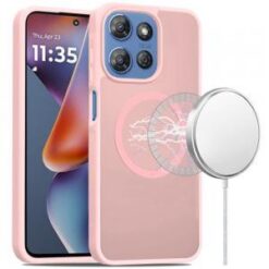 Moto G 5G 2025/2026 - G Play 2026 - [Magnetic Circle] Smooth Safe Matte Feel Hybrid Case - Light