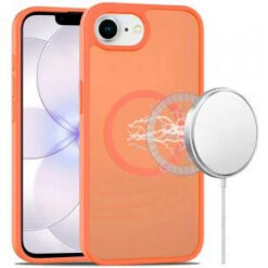 iPhone 16E (E edition) / SE4 (2025) [Magnetic Circle] Smooth Safe Matte Feel Hybrid Case - Cosmi