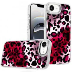 iPhone 17E / 16E / SE4 Beautiful Epoxy Designs With Chrome Metallic Edges Hybrid - 4