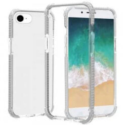 iPhone 17E / 16E / SE4 Acrylic Tough 2.5mm Transparent ShockProof Hybrid - White