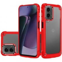 Motorola Moto G Stylus 5G 2024 Ultimate CaseX Transparent Hybrid Case with Metal Buttons And Cam