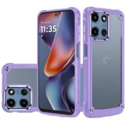 Moto G 5G 2025/2026 - G Play 2026 - Ultimate CaseX Transparent Hybrid Case with Metal Buttons An
