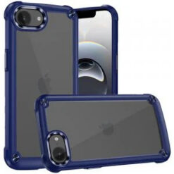 iPhone 17E / 16E / SE4 Ultimate CaseX Transparent Hybrid Case with Metal Buttons And Camera Edge
