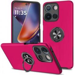 Moto G 5G 2025/2026 - G Play 2026 - CHIEF Oil Painted Magnetic Ring Stand Hybrid Case Cover - Ho