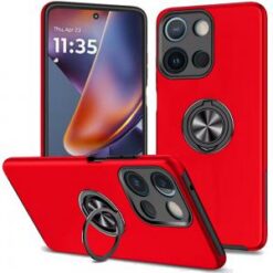 Moto G 5G 2025/2026 - G Play 2026 - CHIEF Oil Painted Magnetic Ring Stand Hybrid Case Cover - Re