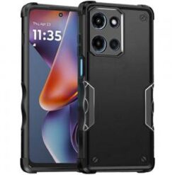 Moto G 5G 2025/2026 - G Play 2026 - Exquisite Tough Shockproof Hybrid Case Cover - Black