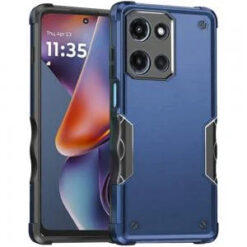 Moto G 5G 2025/2026 - G Play 2026 - Exquisite Tough Shockproof Hybrid Case Cover - Blue
