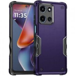 Moto G 5G 2025/2026 - G Play 2026 - Exquisite Tough Shockproof Hybrid Case Cover - Dark Purple