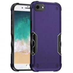 iPhone 17E / 16E / SE4 Exquisite Tough Shockproof Hybrid Case Cover - Dark Purple