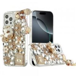 Moto G Stylus 5G 2026/2025 Full Diamond with Ornaments Hard TPU Case Cover - Ultimate Multi Orna