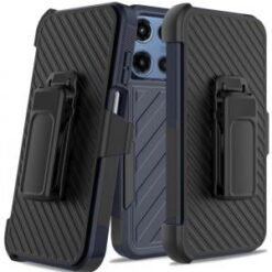 Moto G Stylus 5G 2026/2025 Noble lined shockproof dual layer hybrid - Blue/Black