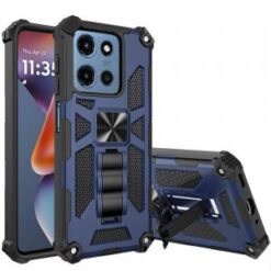 Moto G 5G 2025/2026 - G Play 2026 - Machine Design Hybrid with Kickstand - Dark Blue