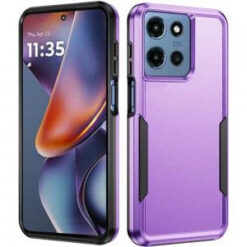 Moto G 5G 2025/2026 - G Play 2026 - Tough Hybrid Case - Purple