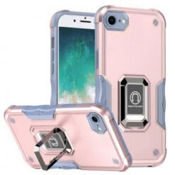 iPhone 17E / 16E / SE4 OPTIMUM Magnetic Ring Stand Hybrid Case Cover - Rose Gold