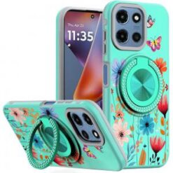 Moto G 5G 2025/2026 - G Play 2026 - Metal Diamond CD Pattern Design Matte Finished Hybrid with R