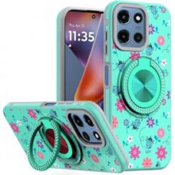 Moto G 5G 2025/2026 - G Play 2026 - Metal Diamond CD Pattern Design Matte Finished Hybrid with R