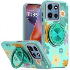 Moto G 5G 2025/2026 - G Play 2026 - Metal Diamond CD Pattern Design Matte Finished Hybrid with R