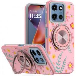 Moto G 5G 2025/2026 - G Play 2026 - Metal Diamond CD Pattern Design Matte Finished Hybrid with R