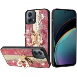 Motorola Moto G 5G 2024 SPLENDID Diamond Glitter Ornaments Engraving Case Cover - Enchanted Butt