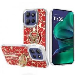 Moto G Stylus 5G 2026/2025 Splendid Floral Designs with Metal Camera and Buttons with Butterfly