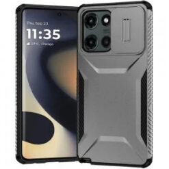 Motorola Edge 2025 Ultimate U Design Hybrid with Camera Window Covering - Grey