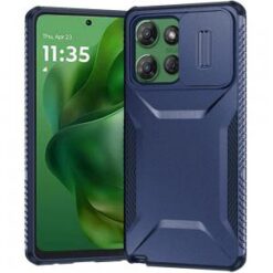 Moto G Power 2026/2025 Ultimate U Design Hybrid with Camera Window Covering - Dark Blue