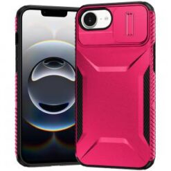 iPhone 17E / 16E / SE4 Ultimate U Design Hybrid with Camera Window Covering - Hot Pink