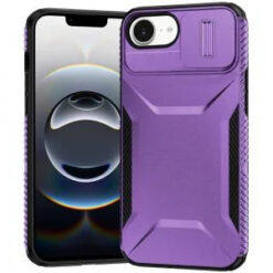 iPhone 17E / 16E / SE4 Ultimate U Design Hybrid with Camera Window Covering - Purple
