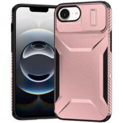 iPhone 17E / 16E / SE4 Ultimate U Design Hybrid with Camera Window Covering - Rose Gold