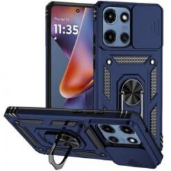 Moto G 5G 2025/2026 - G Play 2026 - Well Protective Magentic Ring Stand Camera Protective Cover
